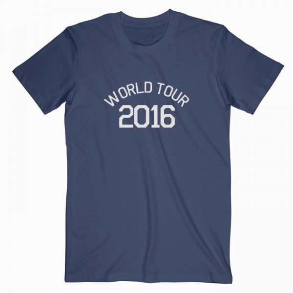 5 Sos World Tour 2016 T Shirt