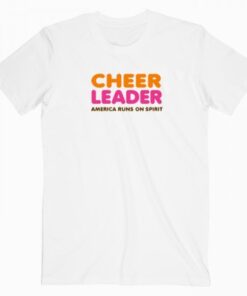 American Runs Cheer Leader T Shirt