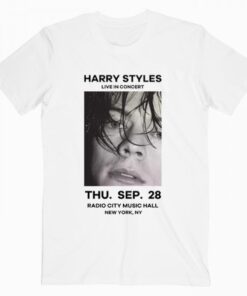 Harry Styles Live in Concert Radio City Music Hall New York Merchandise T Shirt