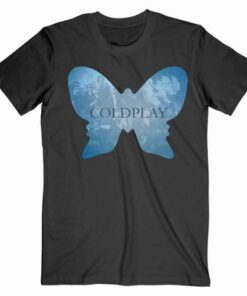 Coldplay Butterfly Music T Shirt