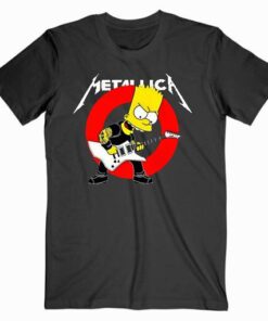Metallica The simpsons Music T Shirt