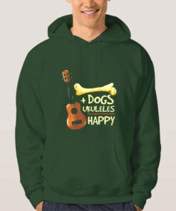 Dogs-Ukulele-happy-Hoodie-Unisex-Adult-Size-S-3XL