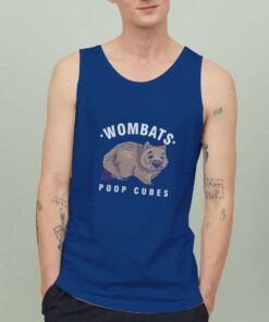Wombats-Poop-Cubes-Tank-Top-Blue