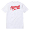 Meowie David Bowie Logo Parody T-Shirt