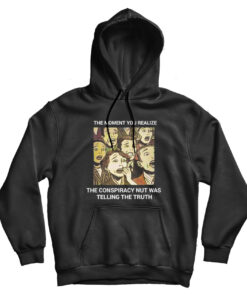 The Moment You Realize The Conspiracy Nut Was Telling The Truth Hoodie