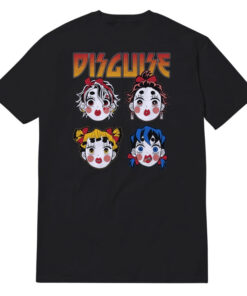 Anime Demon Slayer DISGUISE Kiss Band T-Shirt