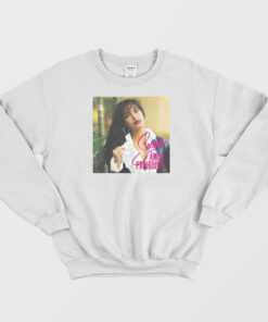 Selena Quintanilla Amor Prohibido Album Cover Sweatshirt
